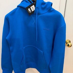 Mackage Vibrant Blue Hoodie Sweater for Men